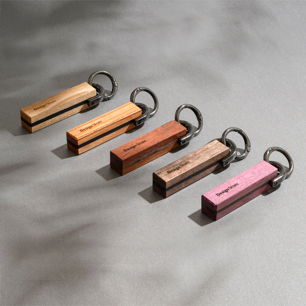 【Anew series】ルームキータイプ 寄木細工キーホルダー
