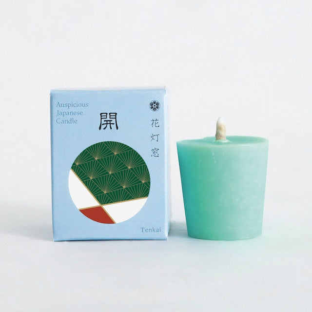 アロマ 和ろうそく「花灯窓 開」