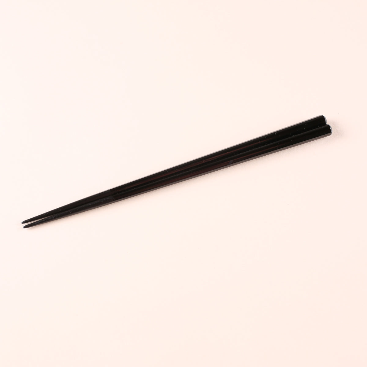 黒檀 八角 漆塗分 23cm スリーブ箱入り