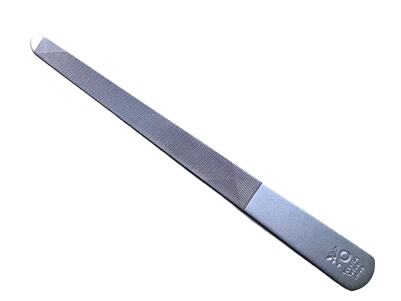 YOSHIDA YASURI Nail File Color: Matte Silver/Matte Black *2TYPE