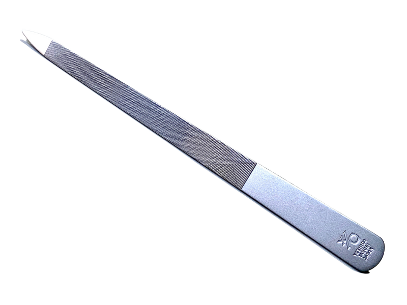YOSHIDA YASURI Nail File Color: Matte Silver/Matte Black *2TYPE