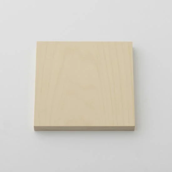 いちょうの木のまな板 真四角