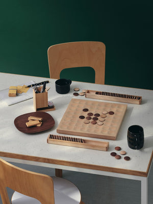 Wooden reversi