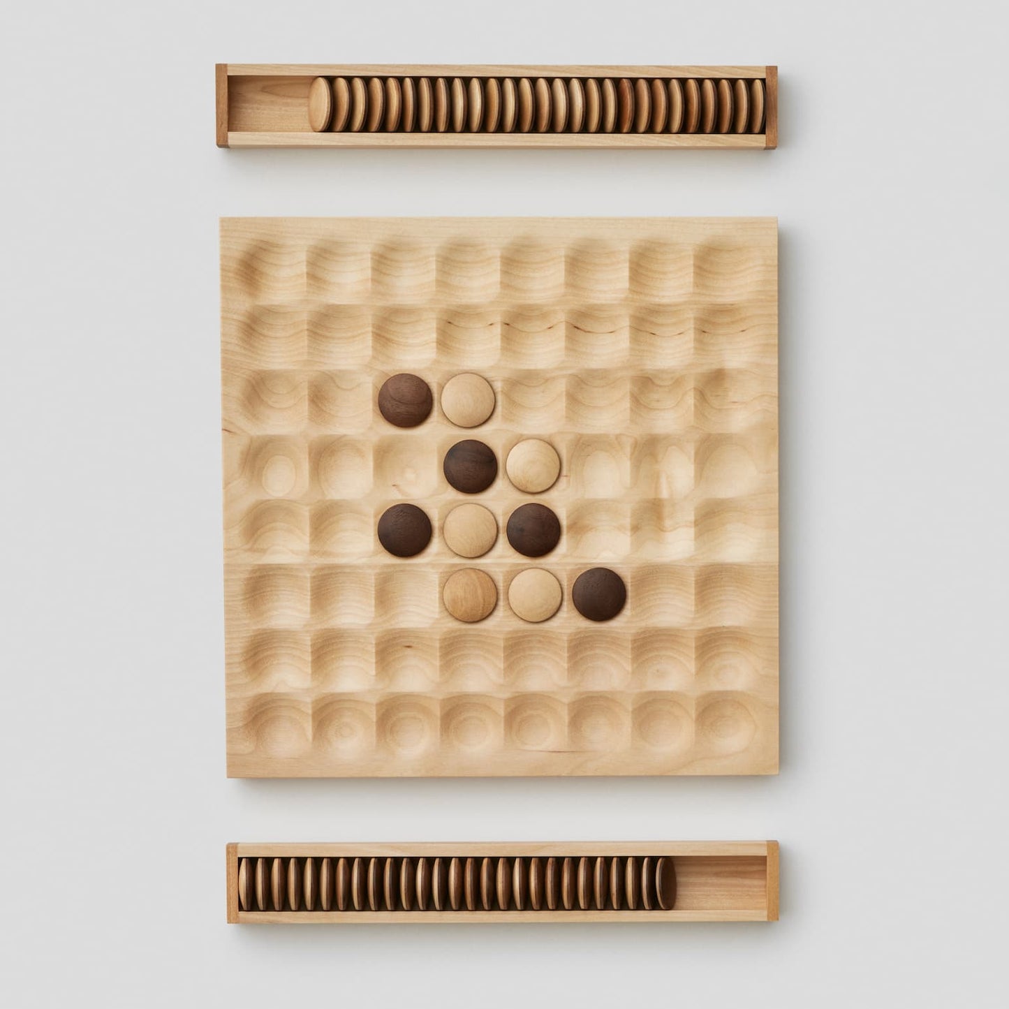 Wooden reversi