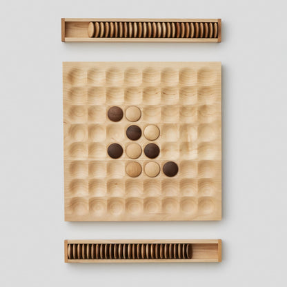Wooden reversi