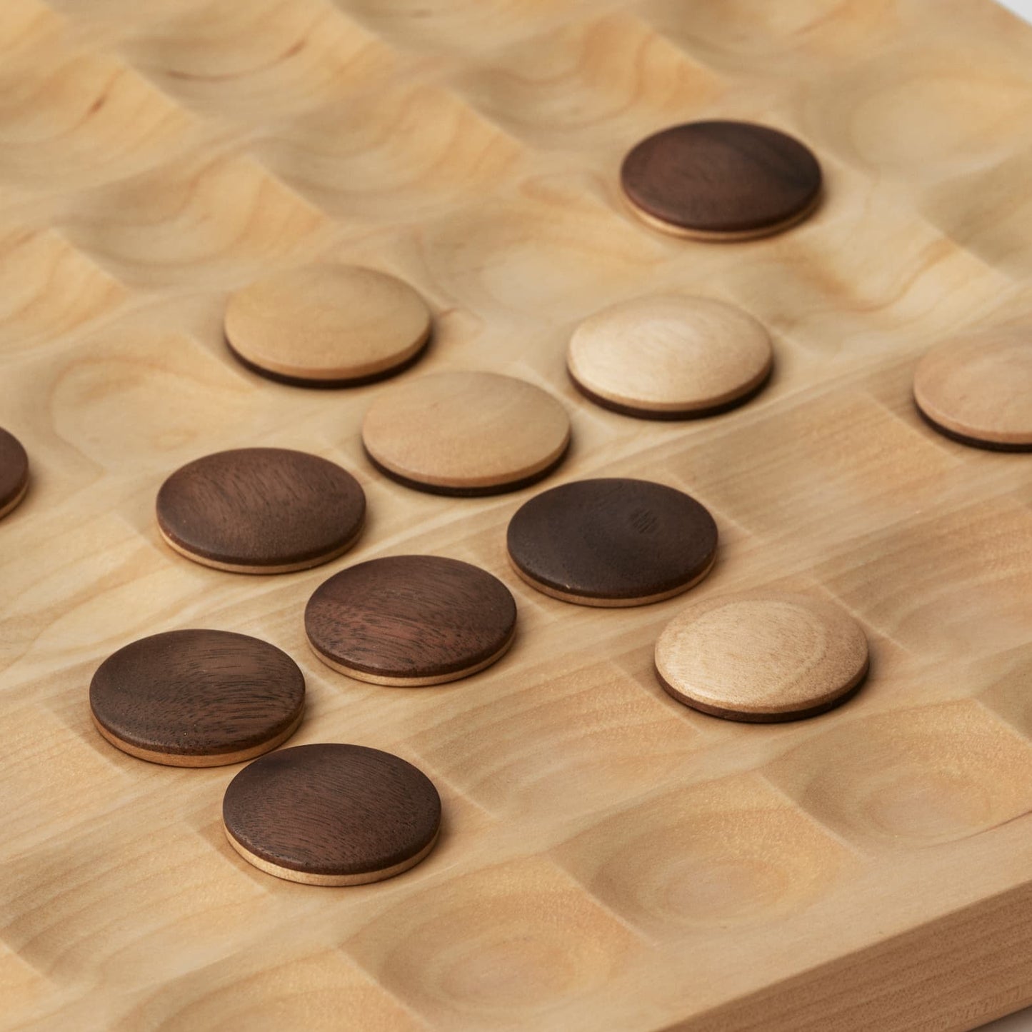 Wooden reversi