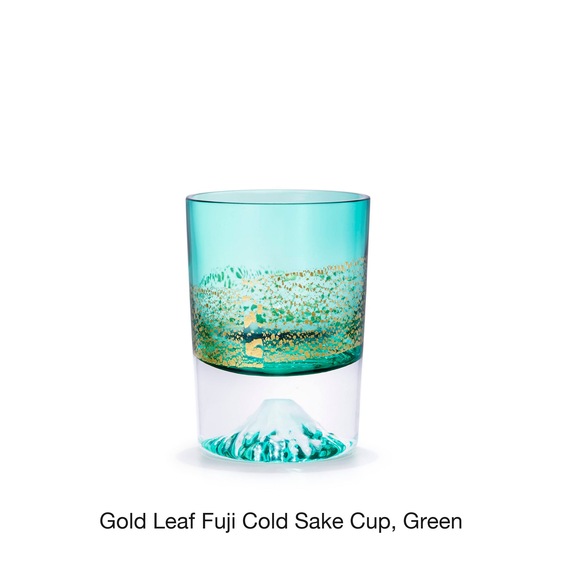Gold Leaf Fuji Cold Sake Cup