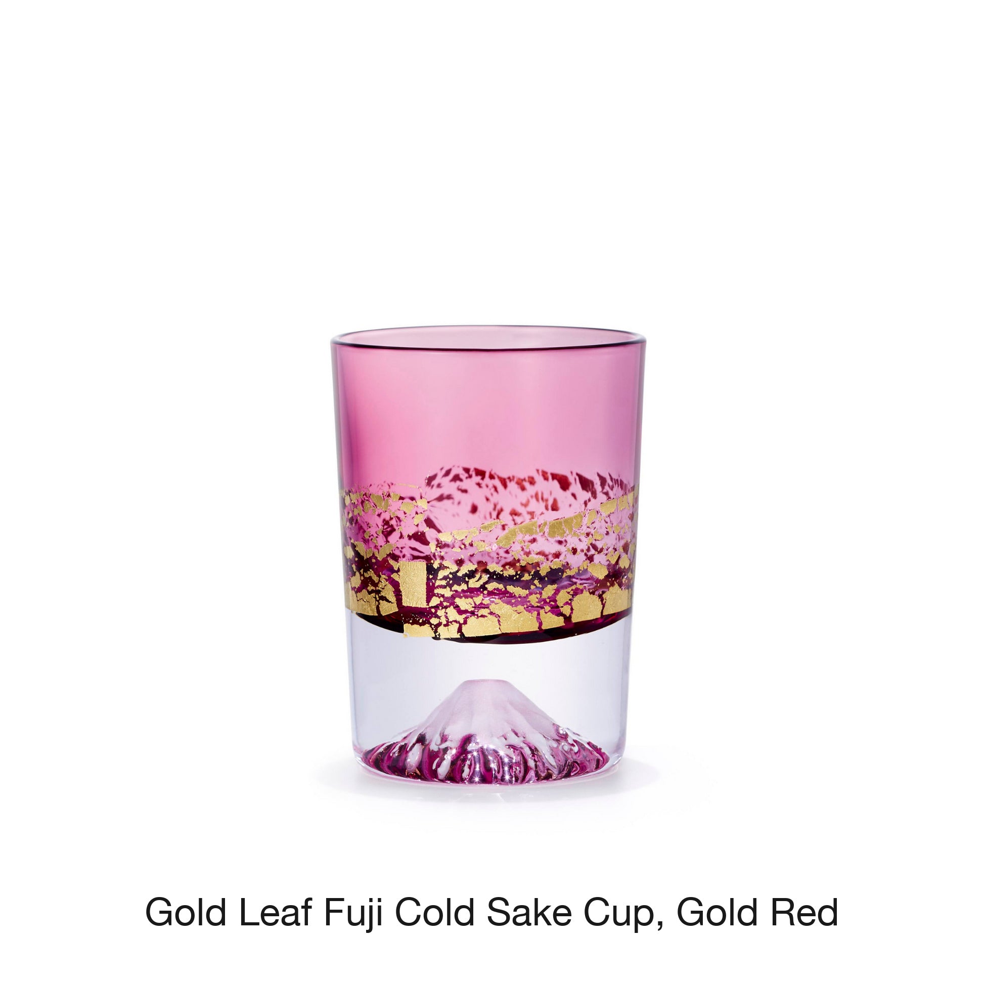 Gold Leaf Fuji Cold Sake Cup