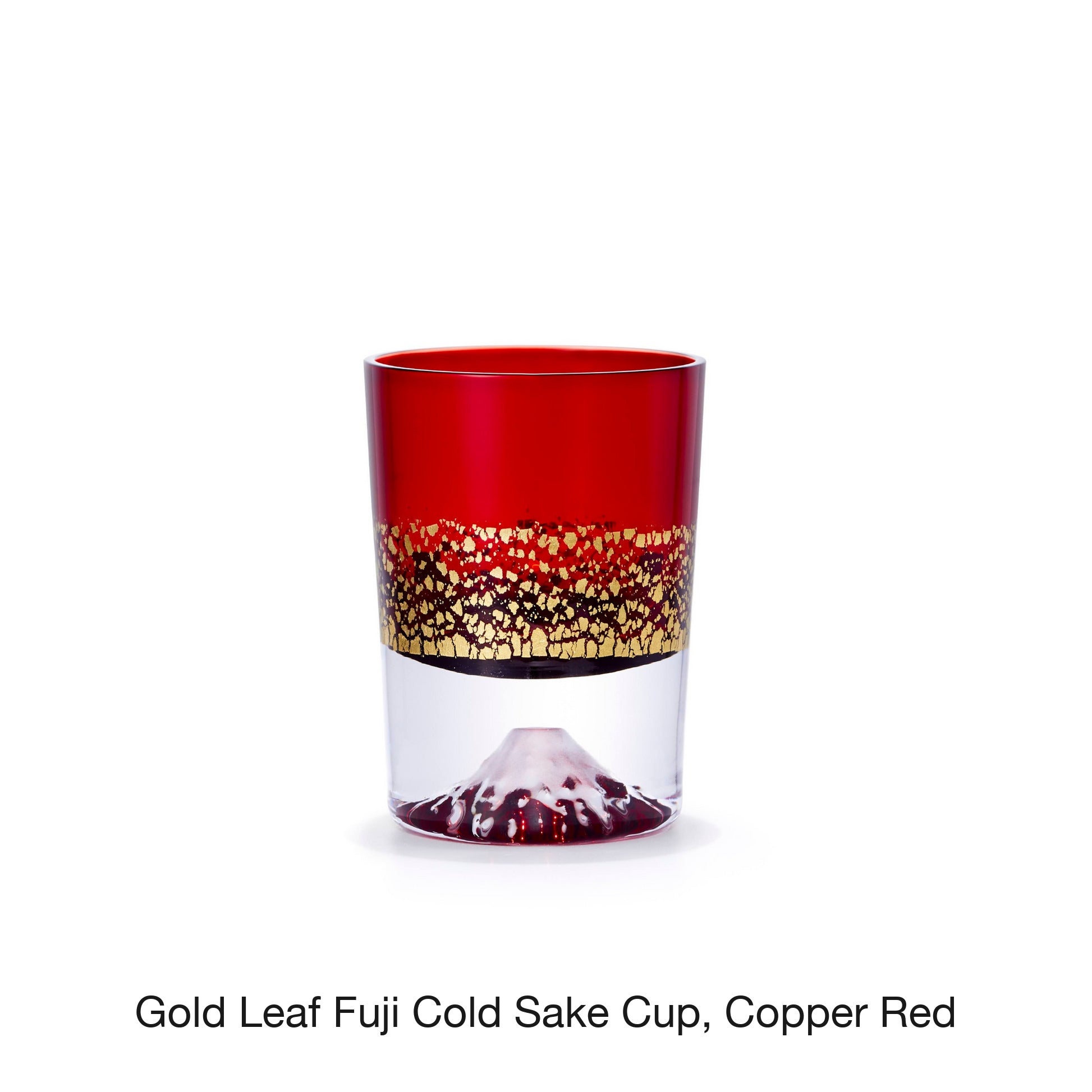 Gold Leaf Fuji Cold Sake Cup