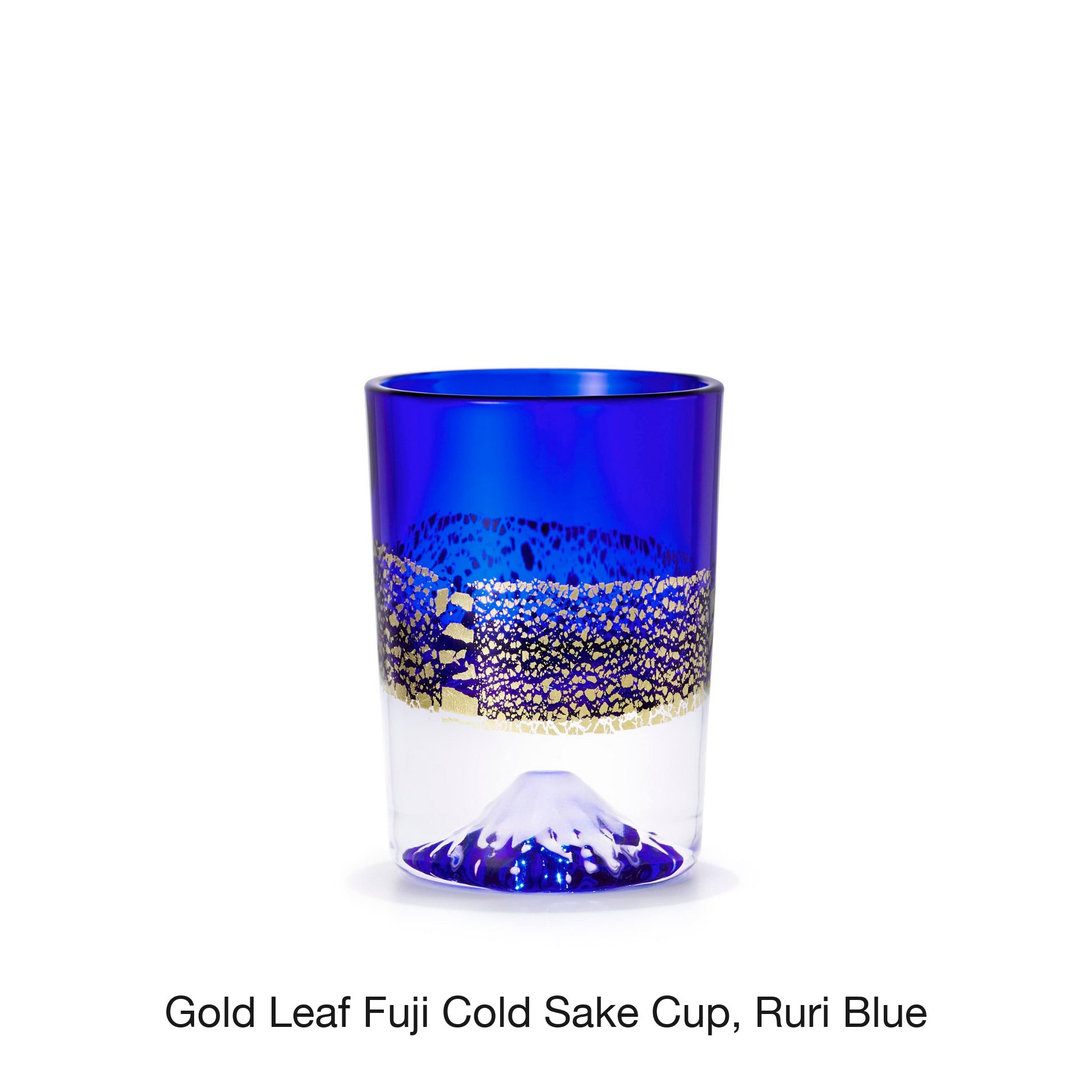 Gold Leaf Fuji Cold Sake Cup