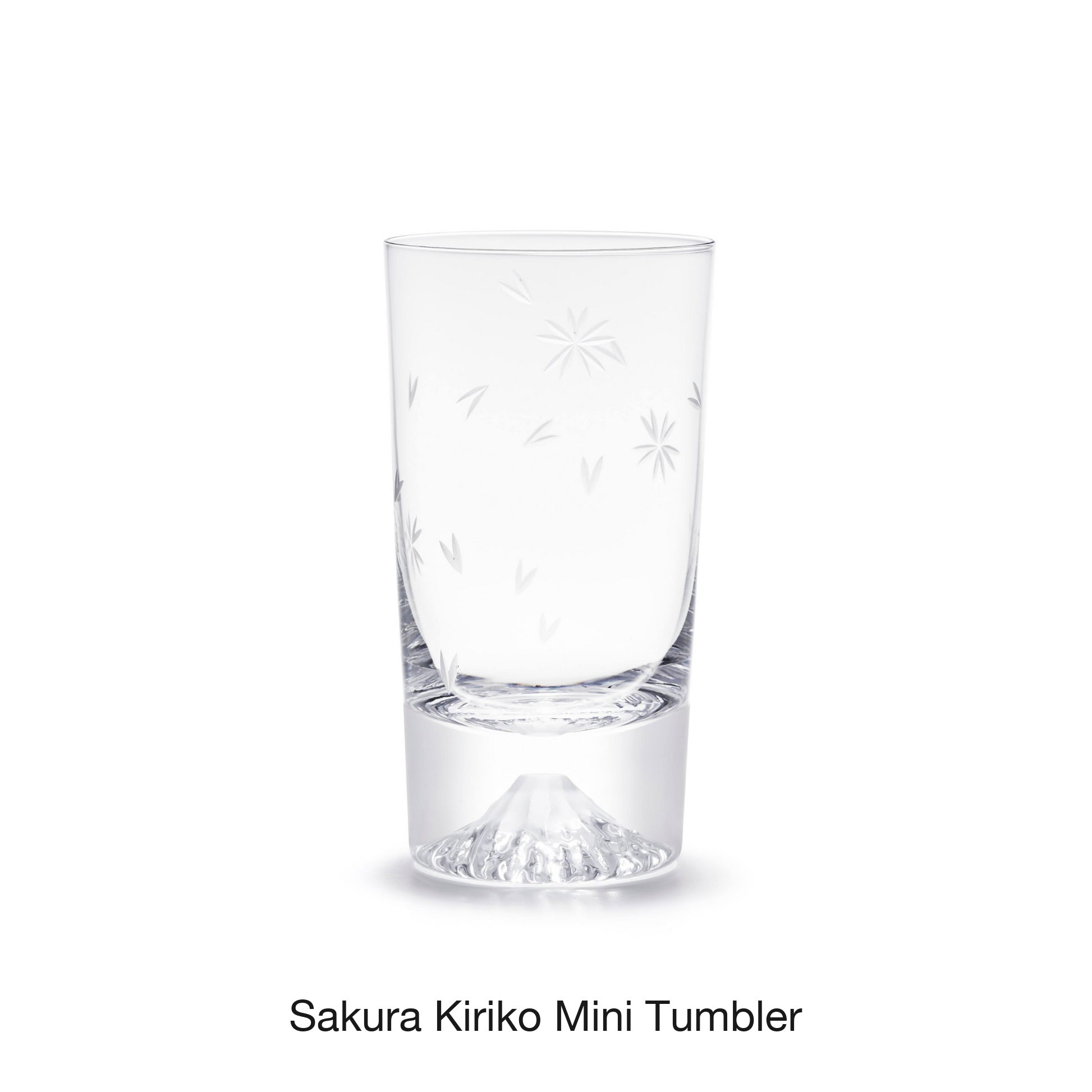 Sakura Kiriko Mt. Fuji Glass
